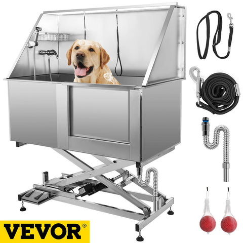 Stainless steel Electric Pet Dog Grooming Tub